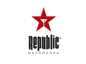 Republic Beverages | Logo Design by Buck Tornado