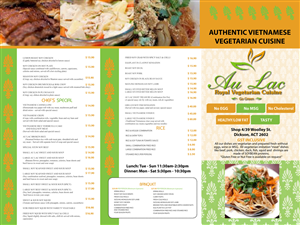 Menu Design by jmsgraphicdesign