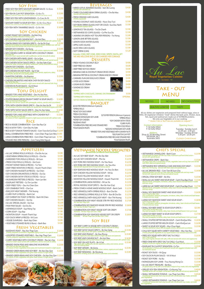 Design de Menu par minal k pour Golden Lotus | Design #836867
