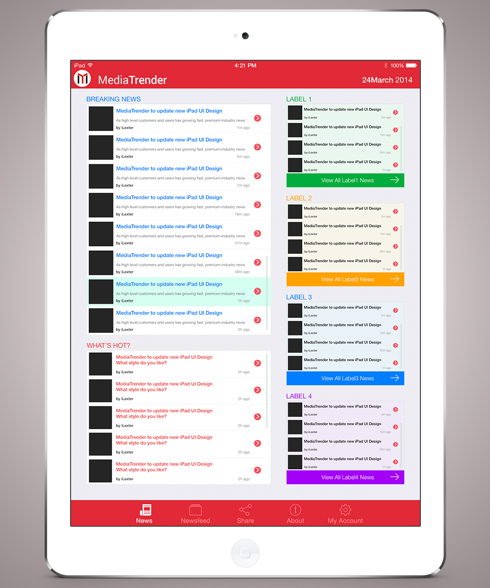 App Design by iLexter for this project | Design #3398588