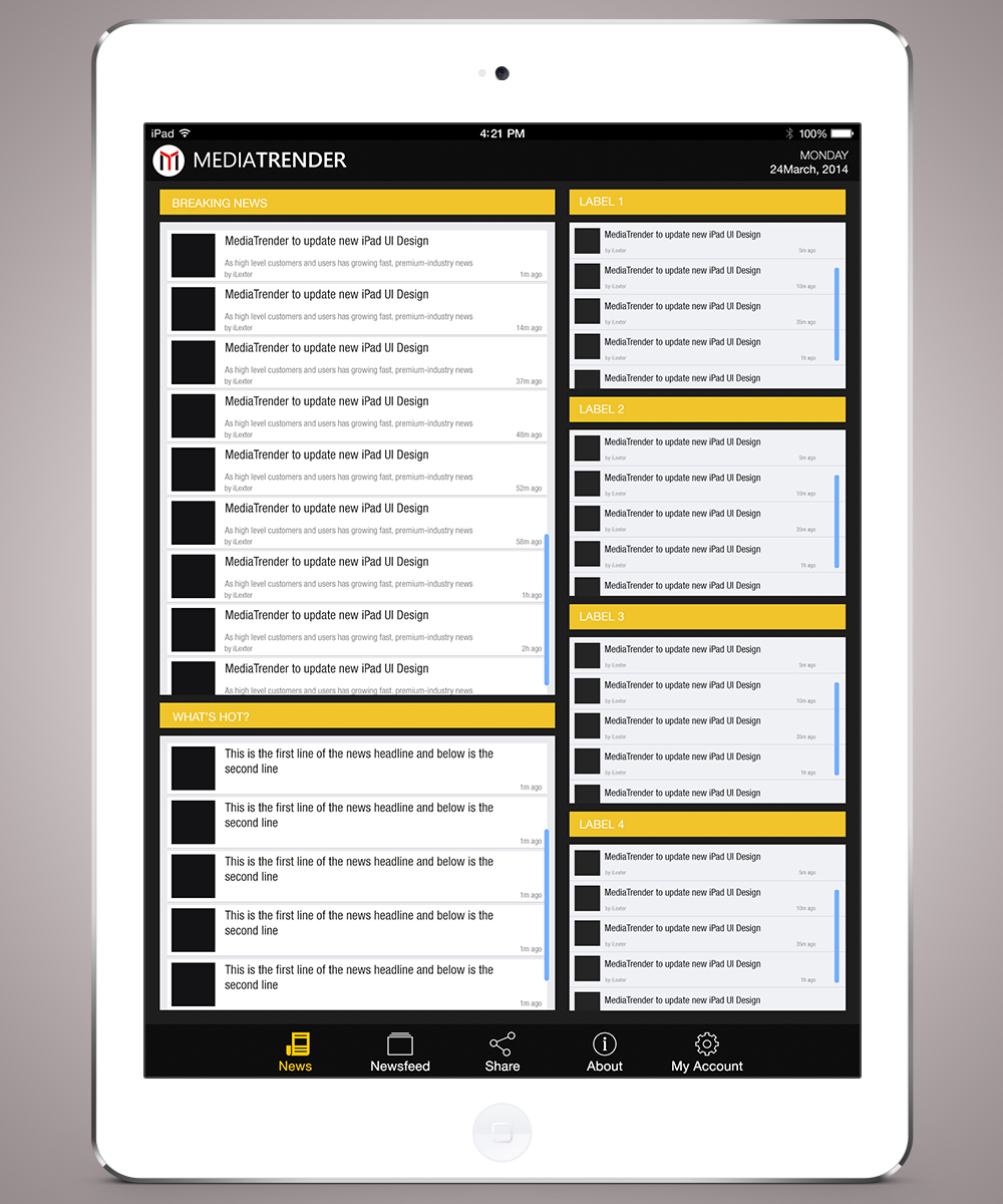 App Design by iLexter for this project | Design #3440477