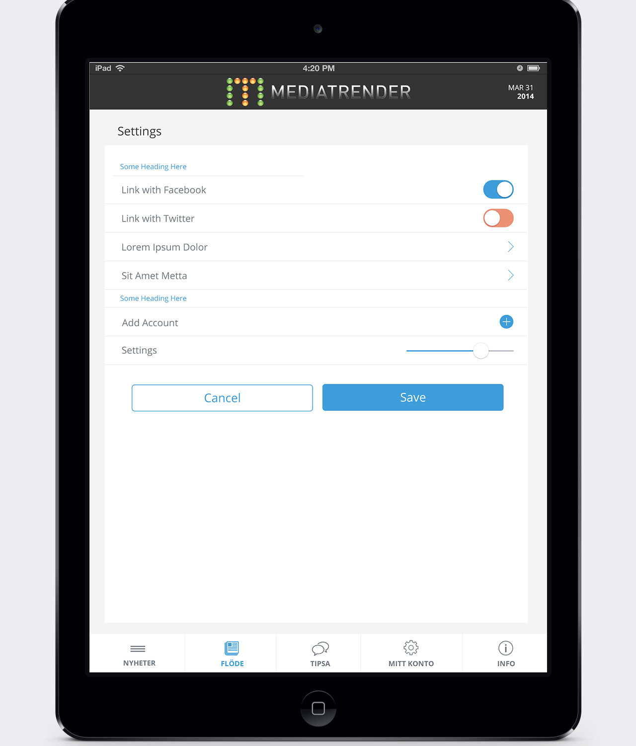 App-Design von Emmanuel für dieses Projekt | Design: #3461484