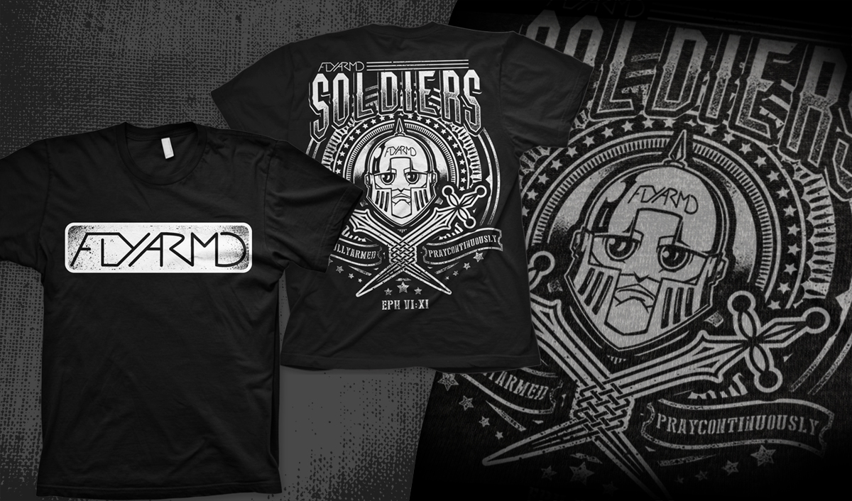 T-shirt Design by Mayonpx for Fully Armed Streetwear | Design #3438177