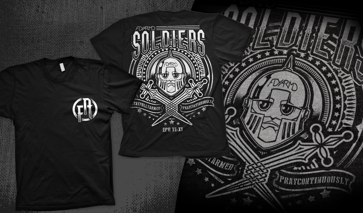 T-shirt Design by Mayonpx for Fully Armed Streetwear | Design #3438270