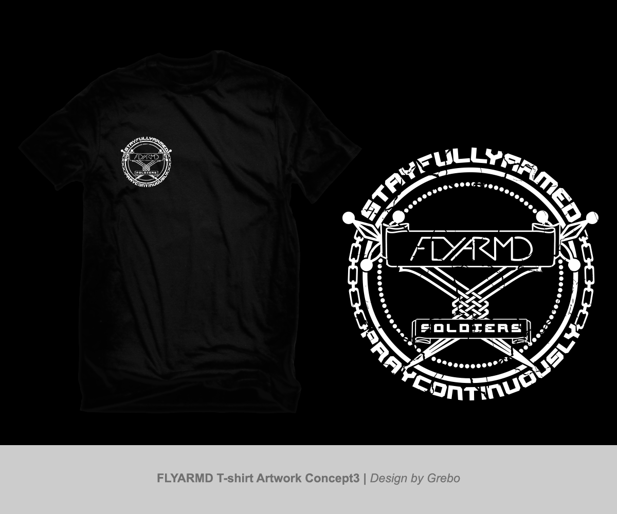 T-shirt Design by Grebo for Fully Armed Streetwear | Design #3389081