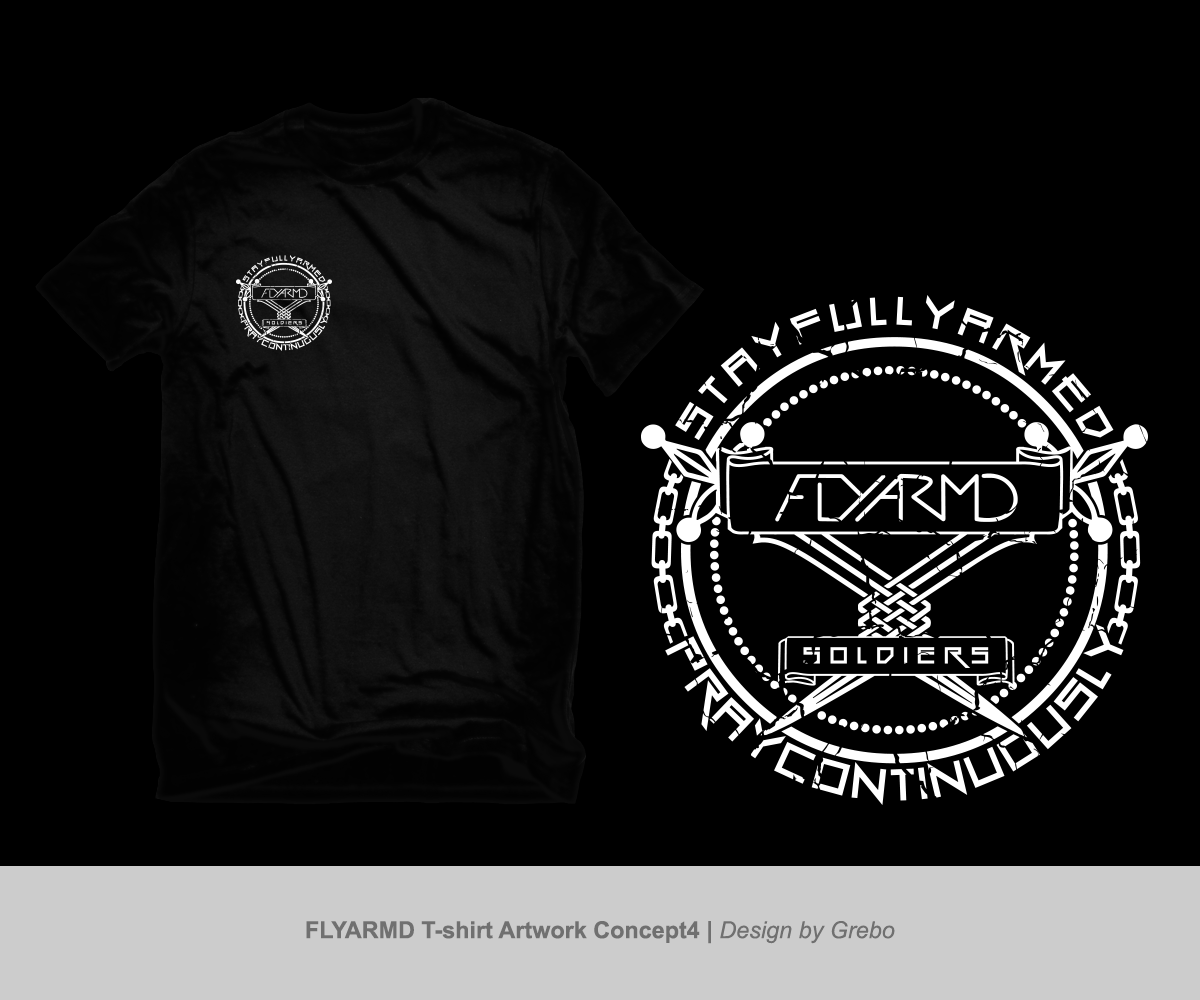 T-shirt Design by Grebo for Fully Armed Streetwear | Design #3389083