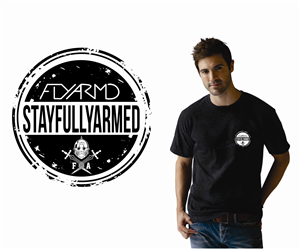 T-shirt Design by InkPink Studio for Fully Armed Streetwear | Design: #3393876