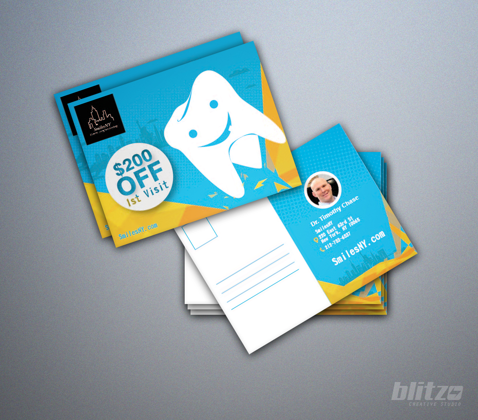 Postcard Design by Blitzo Studio for this project | Design #3358982