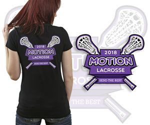 Motion Lacrosse T Shirt Design | Design Graphique par dsgrapiko