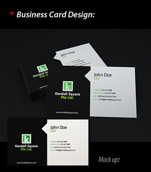 Diseño de Tarjeta de Presentación por wolfgfxdesign para este proyecto | Diseño: #3349594