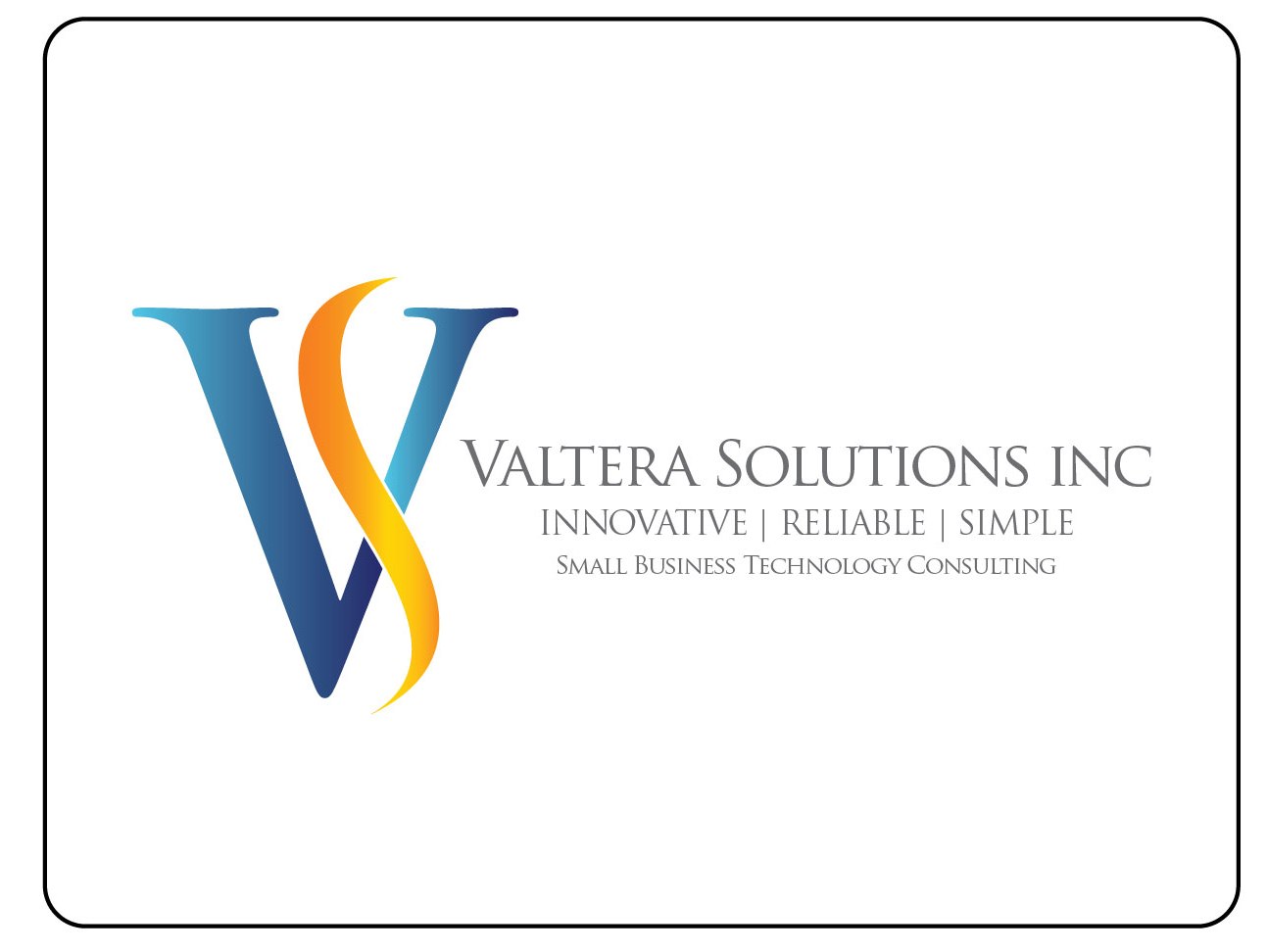 Logo Design by merilynjolie1988 for Valtera Solutions Inc. | Design #3354586