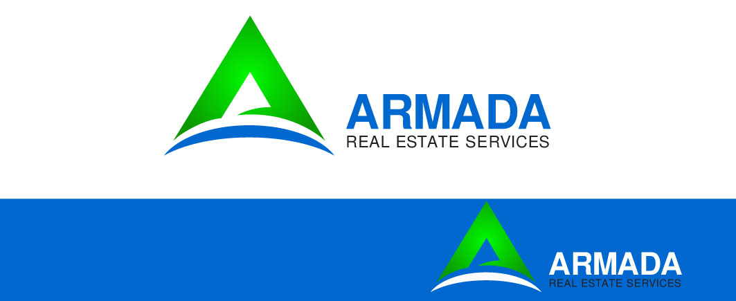 Logo Design by Elkana Letting for Armada Real Estate Services | Design #3681799