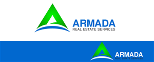 Diseño de Logo por Elkana Letting para Armada Real Estate Services | Diseño: #3681799