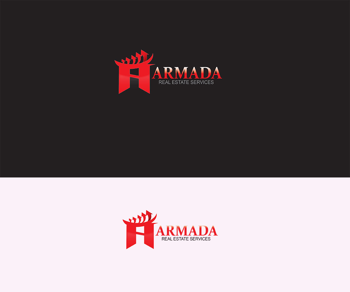 Logo Design by G3A klaidesign for Armada Real Estate Services | Design #3639799