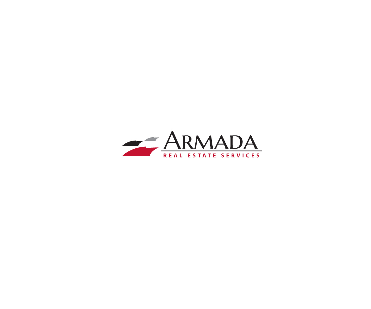 Logo Design by Buck Tornado for Armada Real Estate Services | Design #3714753