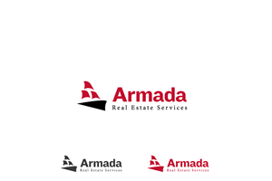 Logo Design by spontaneous for Armada Real Estate Services | Design #3631049