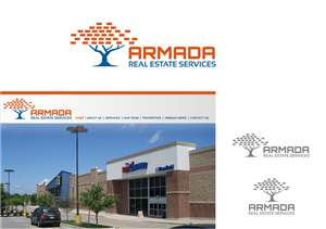 Logo Design by MBARO for Armada Real Estate Services | Design #3689281