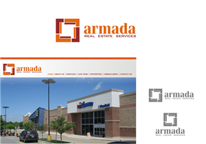 Diseño de Logo por MBARO para Armada Real Estate Services | Diseño: #3689290