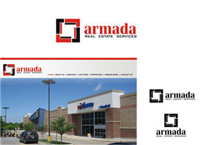 Diseño de Logo por MBARO para Armada Real Estate Services | Diseño: #3693400