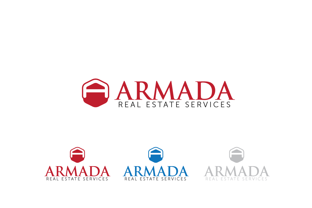 Logo Design by navacreative for Armada Real Estate Services | Design #3432229