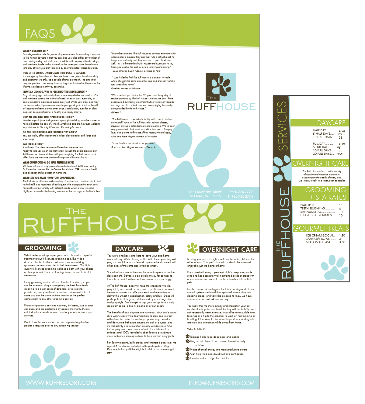 Brochure Design by erinwohler for this project | Design #3375322