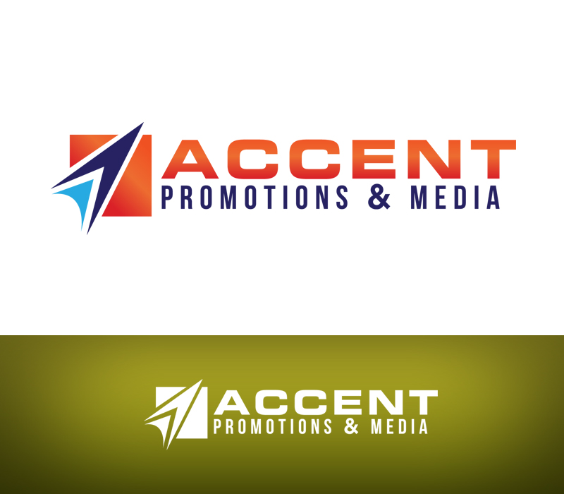 Diseño de Logo por Spektron Designs para Accent Promotions & Media LLC | Diseño #3417806
