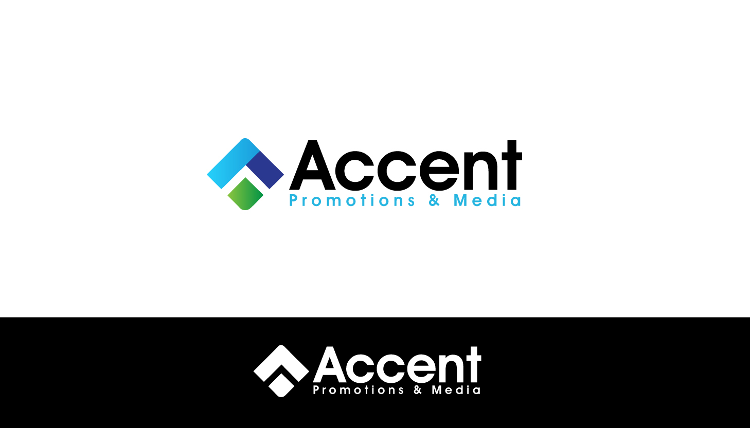 Logo-Design von parshdelhi für Accent Promotions & Media LLC | Design #3389032
