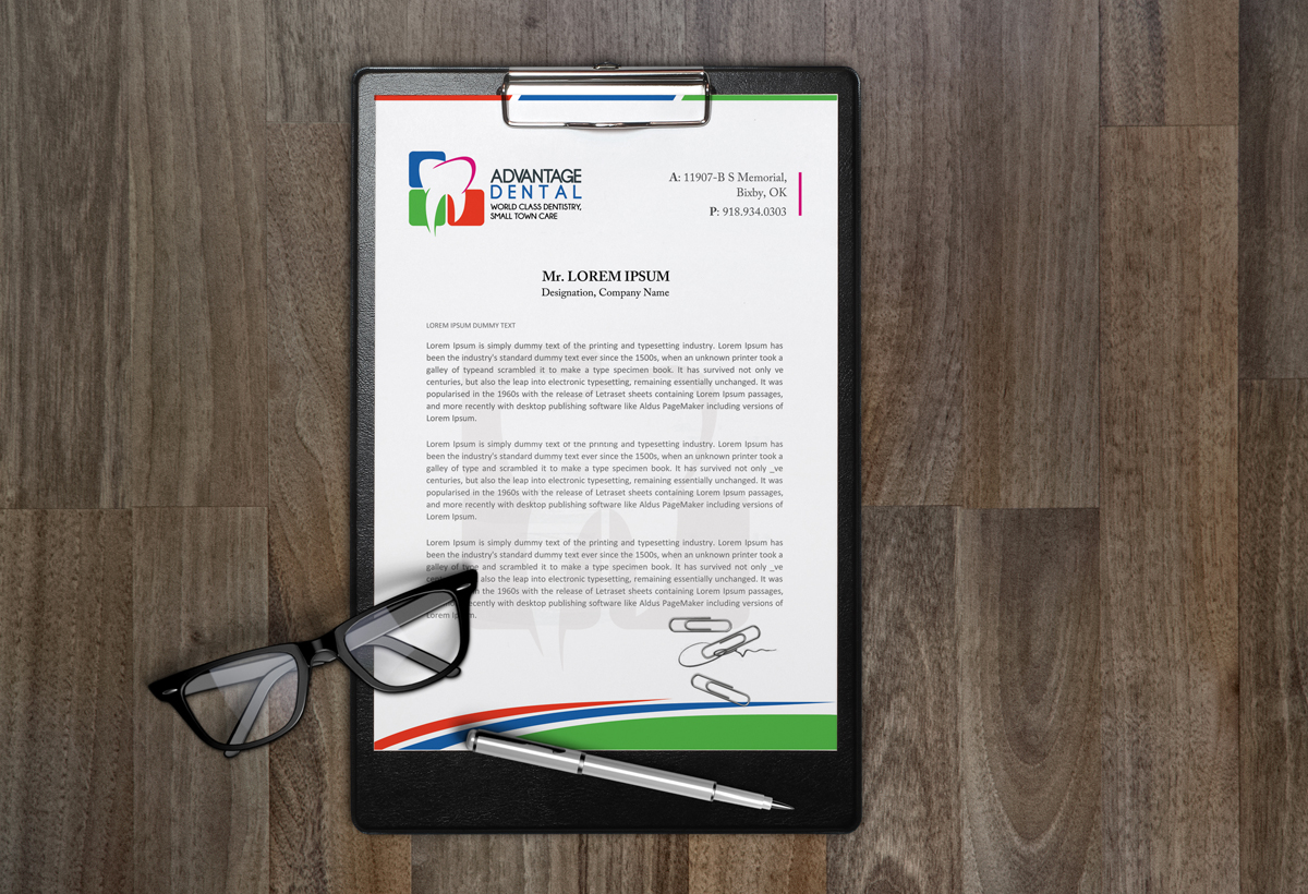 Letterhead Design by Creative Chamber for this project | Design #3576526