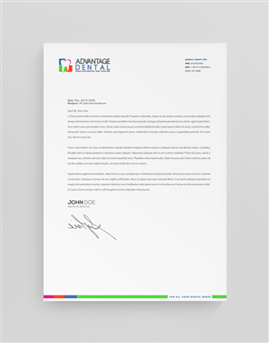 Letterhead Design by stoodio.id for this project | Design: #3575524