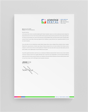 Letterhead Design by stoodio.id for this project | Design: #3575530