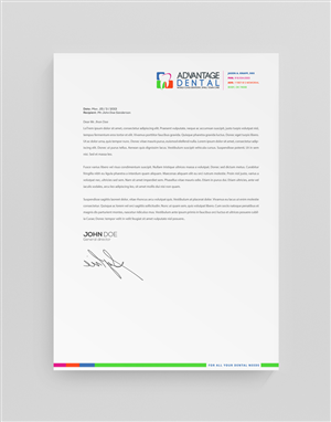 Letterhead Design by stoodio.id for this project | Design: #3575534