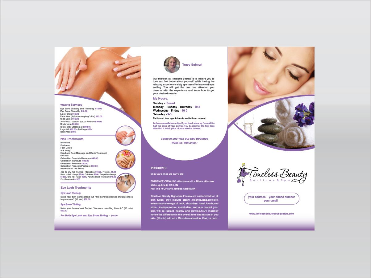 Brochure Design by Brigitte Melissa B for Olde English Bulldogge Furbabies 518 | Design #3380417