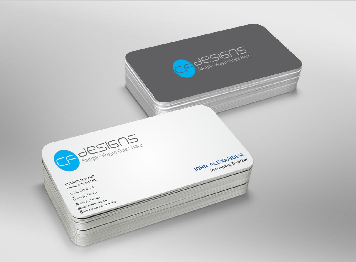 Business Card Design by zarnab for this project | Design: #3363519