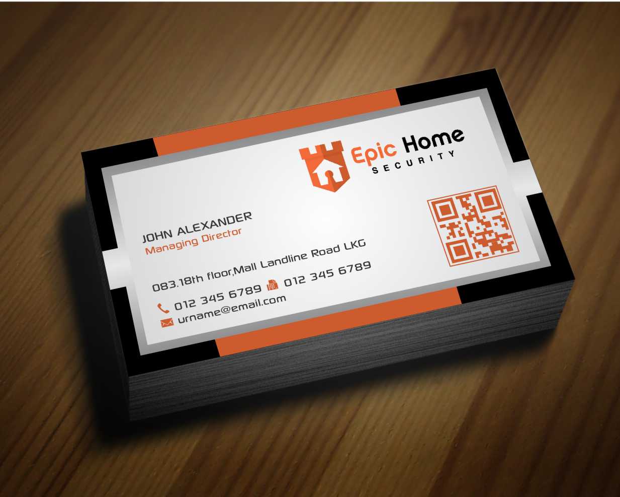 Design de Carte de Visite par AwsomeD pour Epic Home Inc. | Design #3350138