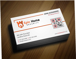 Visitenkarten-Design von AwsomeD für Epic Home Inc. | Design: #3350146