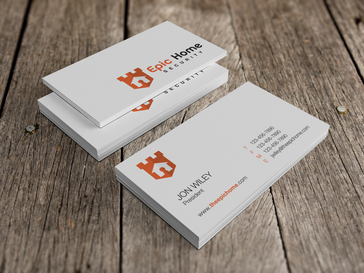 Visitenkarten-Design von HYPdesign für Epic Home Inc. | Design #3352398