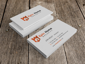 Visitenkarten-Design von HYPdesign für Epic Home Inc. | Design: #3352403