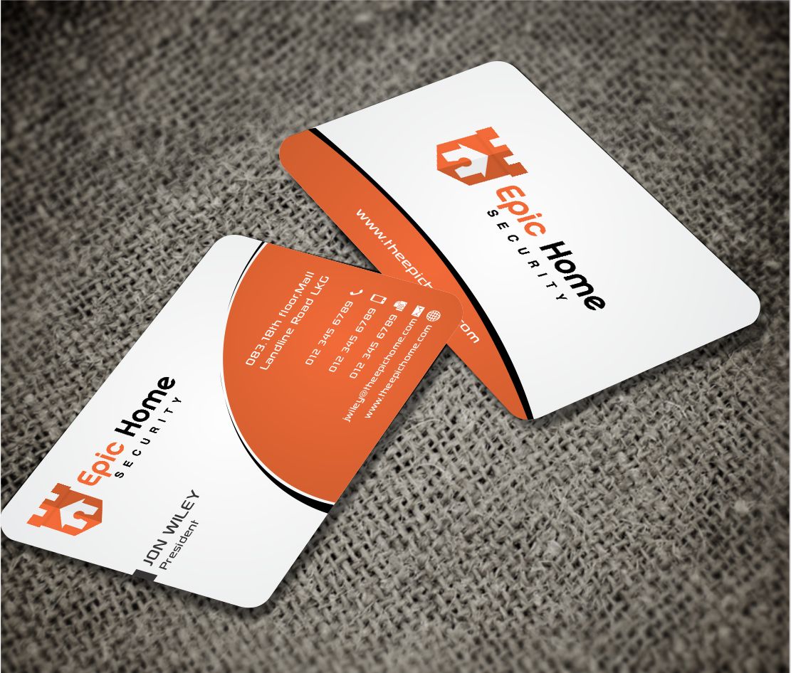 Visitenkarten-Design von zarnab für Epic Home Inc. | Design: #3356094