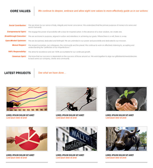 Wordpress Design by Expert Designer for this project | Design: #838199