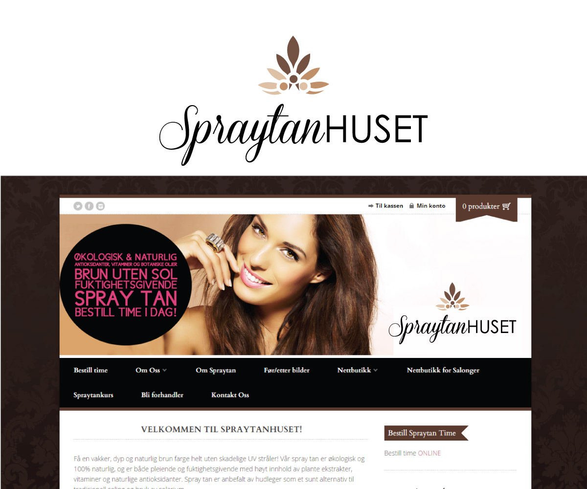 Logo-Design von niko für Spraytanhuset AS | Design #5415886