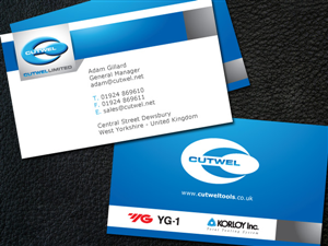 Cutwel Letterhead/Business Card Redesign
