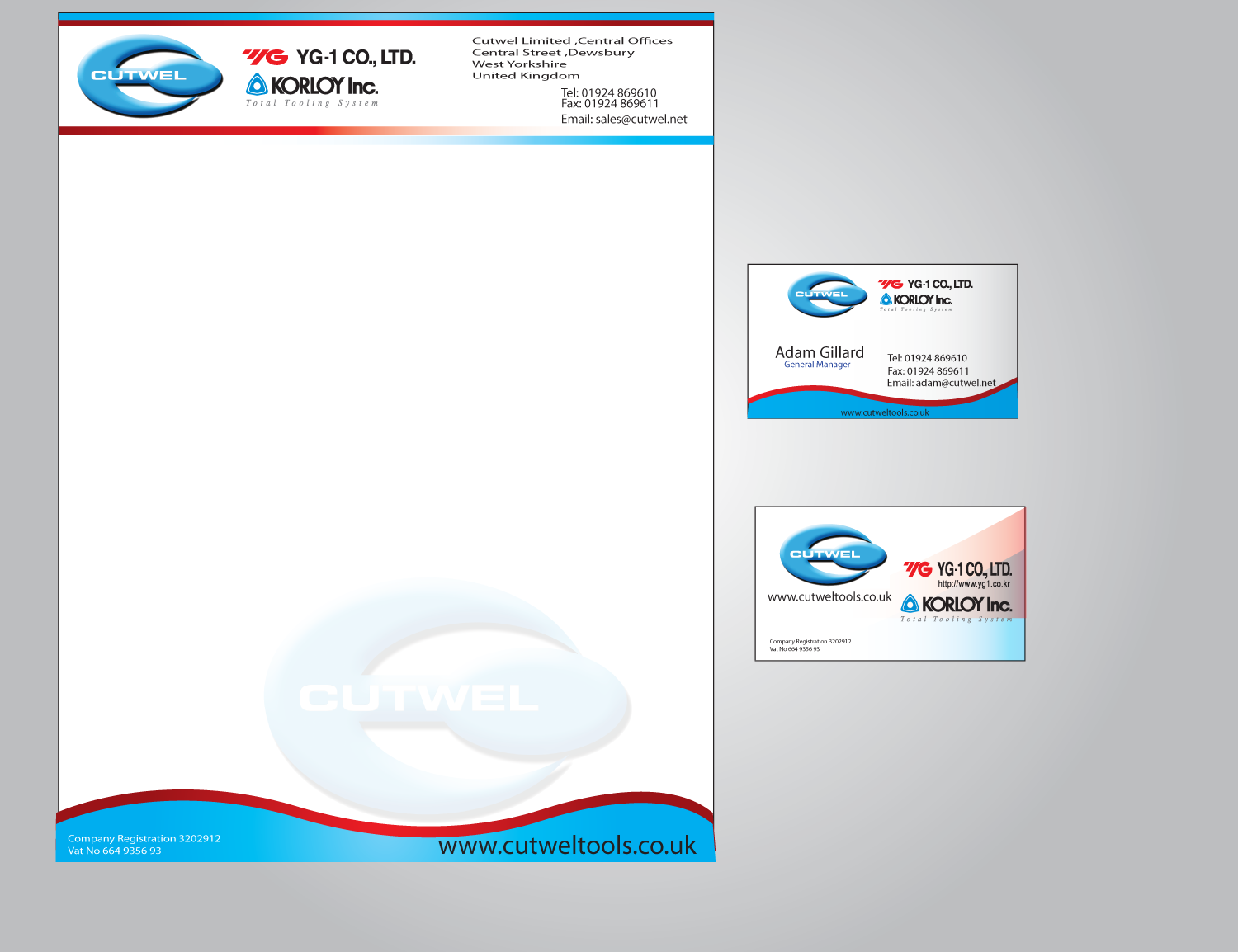 Schreibwaren-Design von BLu Projects für Cutwel Ltd | Design #107948