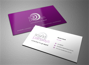 Business Card Design by Eggo May P for SoundPathways | Design: #3350858
