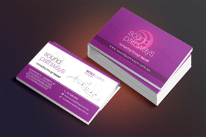 SoundPathways business card design | Business Card Design by FLEXIN