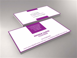 Visitenkarten-Design von asykar design für SoundPathways | Design: #3360148
