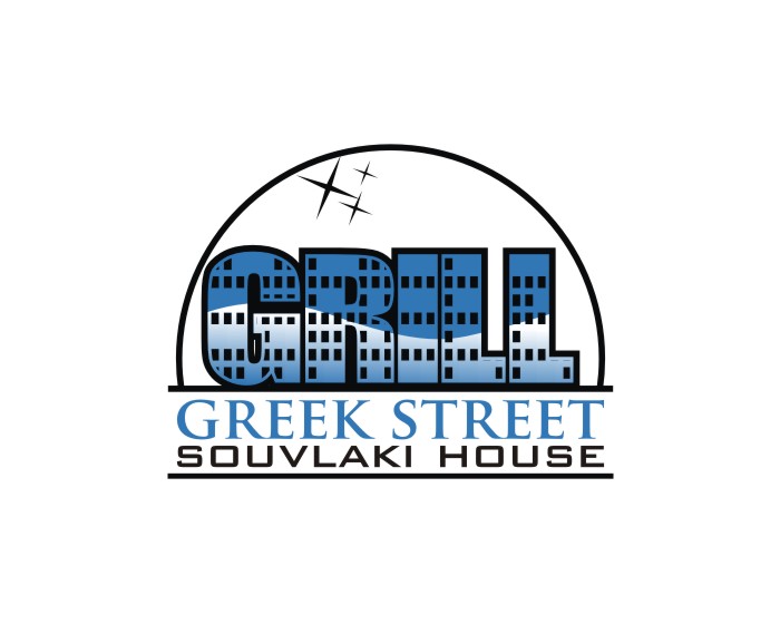 Logo Design by Pijar for Greek Street Grill | Design #3377473