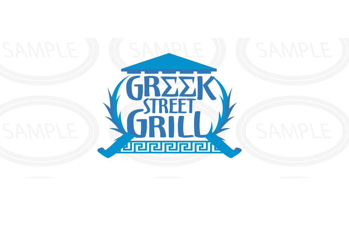 Diseño de Logo por Dynamic para Greek Street Grill | Diseño #3367504