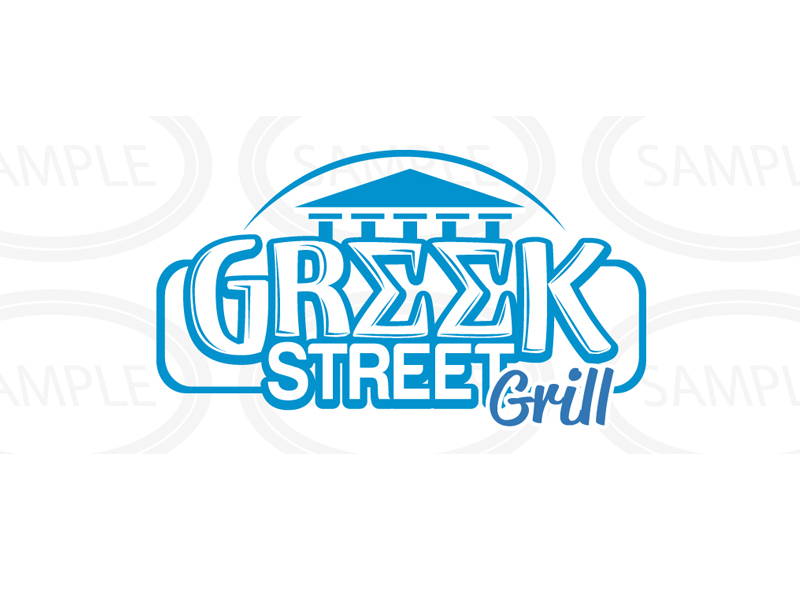 Logo Design by Dynamic for Greek Street Grill | Design #3387737