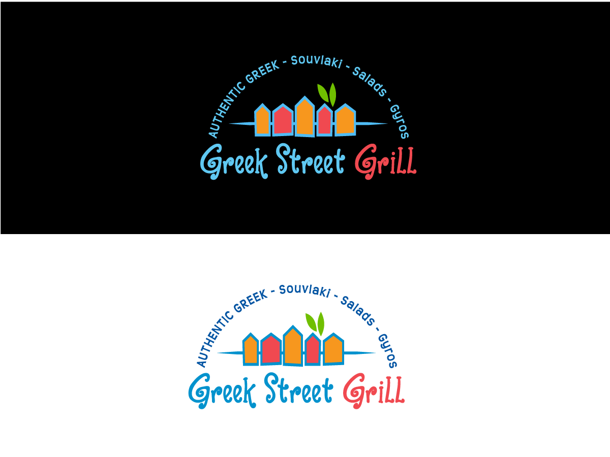 Logo Design by briliana for Greek Street Grill | Design #3378453