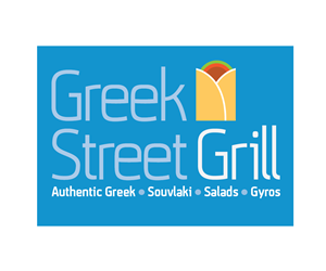 Logo Design by Brand and Publishing Design for Greek Street Grill | Design: #3376138